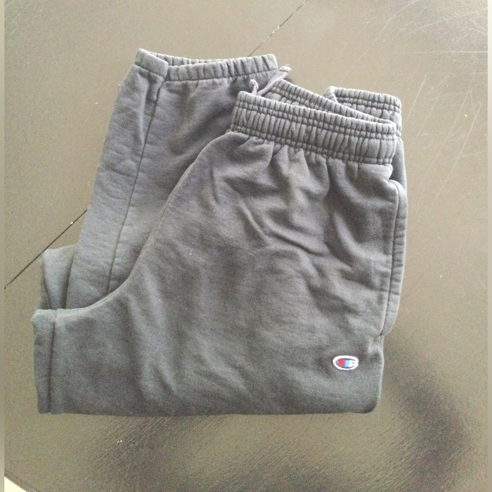 Champion Mens Black Sweatpants